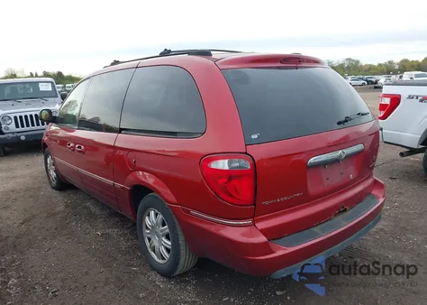 2005 Chrysler Town & Country Touring из США, поврежденный, VIN 2C8GP54L55R333818